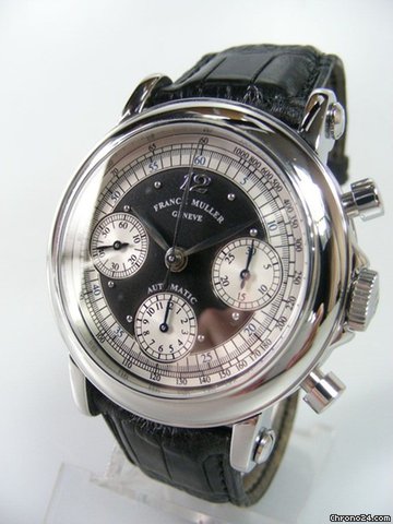 Franck Muller Chronographe 7000 CC ronde ac /cuir WATCHES 2