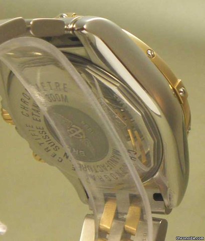 replica Breitling Chronomat Evolution St/Rotgold B&P WATCHES 1