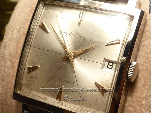 replica Girard Perregaux Gyromatic Grand Carre Cioccolatone - Vintage WATCHES 1