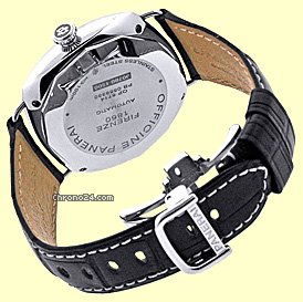 replica Panerai Limited Edition Gent's Stainless Steel Radiomir Black Seal Strapwatch WATCHES 1