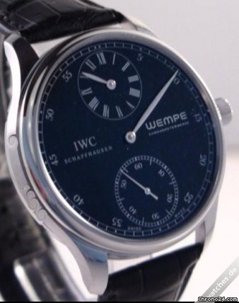 replica IWC Wempe Regulateur Portuguese - 5443 platinum WATCHES 1
