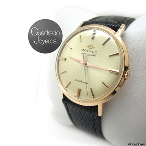 Movado Gentleman Clasic Gold WATCHES 2