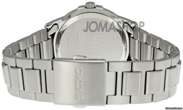 replica Seiko Silver Dial Stainless Steel Mens Watch SGEF49 WATCHES 1
