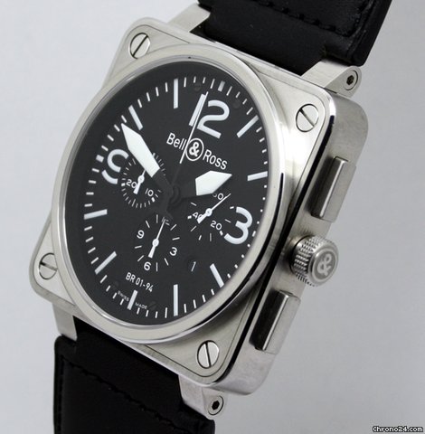Bell & Ross BR01-94 Chronograph Steel NEU incl MWST mit Box + Papieren WATCHES 2