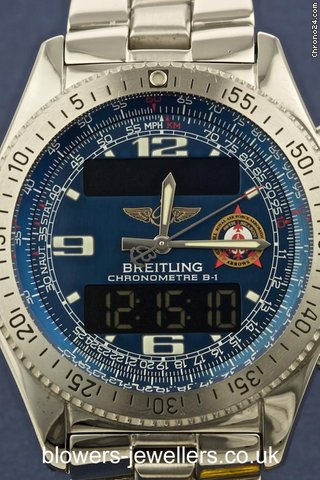 Breitling Steel B1 Joint Force Harrier A78362 WATCHES 2