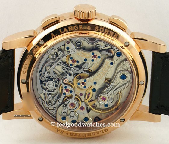 A. Lange & Sohne 403.032 Datograph, Red Gold WATCHES 2