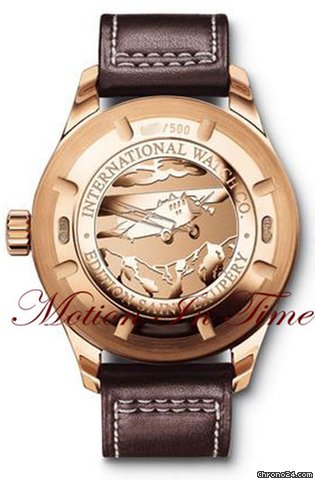 IWC Pilots UTC Antoine de Saint Exupery Rose Gold Limited 500 PC WATCHES 2