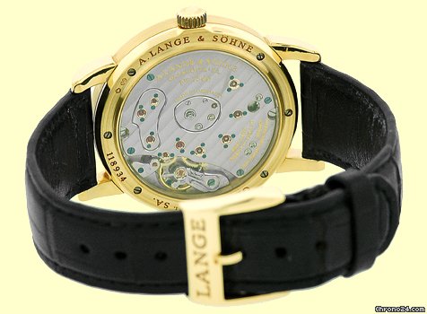replica A. Lange & Sohne Gent's 18K Yellow Gold A Lange 1 Strapwatch WATCHES 1