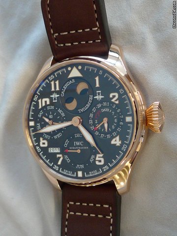 IWC BIG PILOT PERPETUAL CALENDAR PG 502617 WATCHES 2