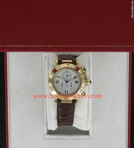 Cartier Pasha Chrono Gold WATCHES 2