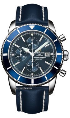 Breitling A1332016/C758-leather-blue-deployant Watches Watch