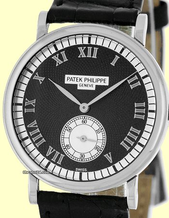 Patek Philippe Gent's 18K White Gold Ref# 5022 Officer Calatrava Strapwatch WATCHES 2
