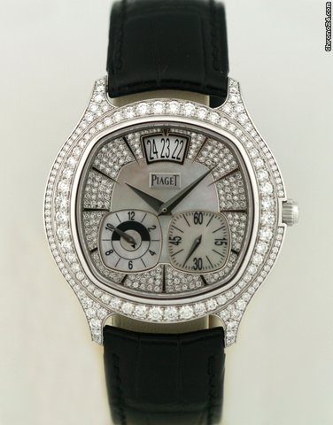 Piaget Black Tie Emperador Cushion Goa32018 Diam. 18k New WATCHES 2