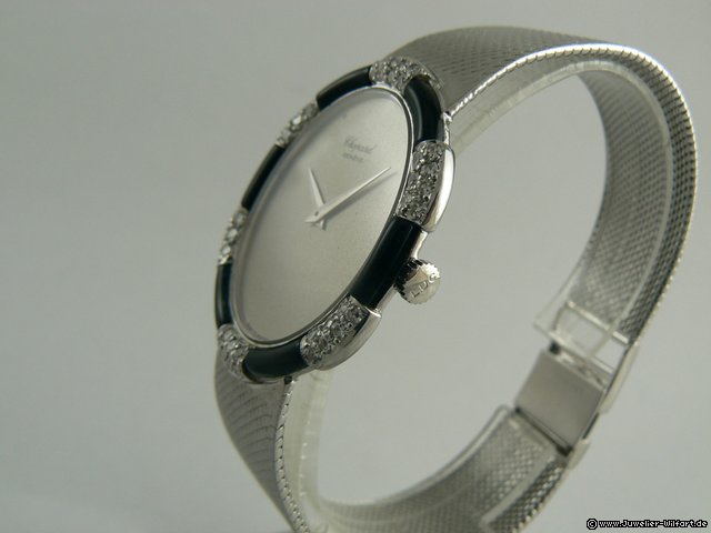 replica Chopard DIAMONDS ONYX WATCHES 1