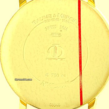 replica Baume & Mercier Gent's 18K Yellow Gold & Classima Executive Strapwatch WATCHES 1