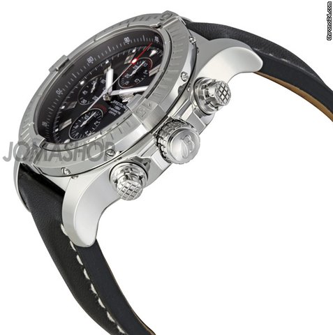 Breitling Super Avenger Black Dial Chronograph Mens Watch A1337011-B907BKLD WATCHES 2