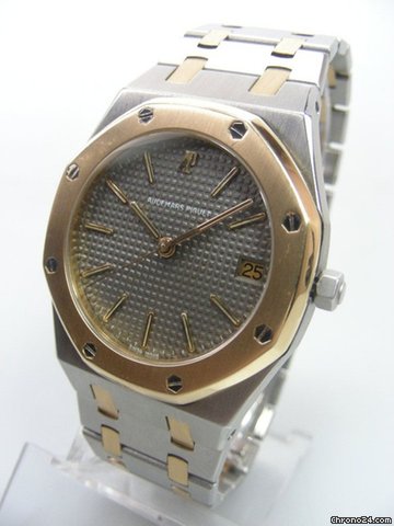 Audemars Piguet Royal Oak 36mm or/acier cadran ardoise WATCHES 2