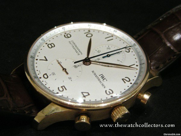 replica IWC Discontinued Portugeiser Rattrapante "Ref.3712" Pink Gold Full Set [ ON HOLD ] WATCHES 1 