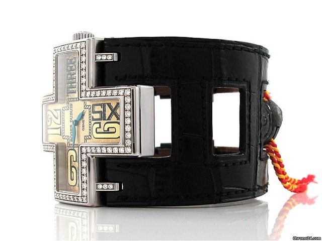 replica Roger Dubuis FOLLOW ME 750/- Weissgold, Handaufzug WATCHES 1 