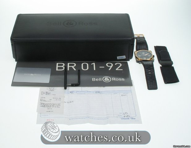 Bell & Ross BR 01-92 Rose Gold WATCHES 2