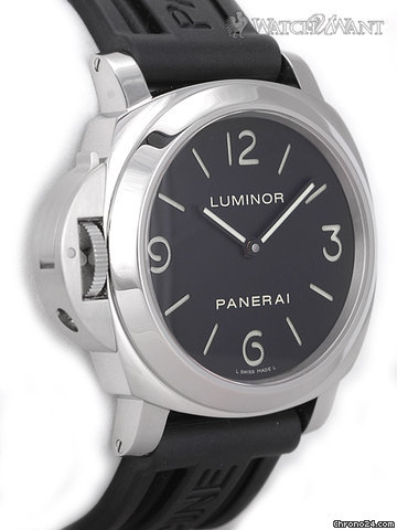 replica Panerai PAM 219 N - Luminor Base Destro Lefty" - 44mm Stainless Steel - Black Sandwich Dial - Brand New in Box WATCHES 1