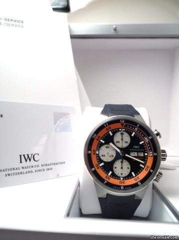 IWC AQUATIMER CHRONOGRAPH COUSTEAU DIVERS CALYPSO WATCHES 2