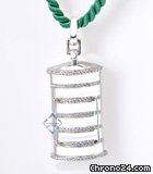 Audemars Piguet Pendant Watch (WG-Diamonds / Diamonds / Green Cord) WATCHES 2