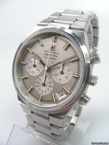 Zenith Movado mouvement Zenith El Primero chronograph WATCHES 2
