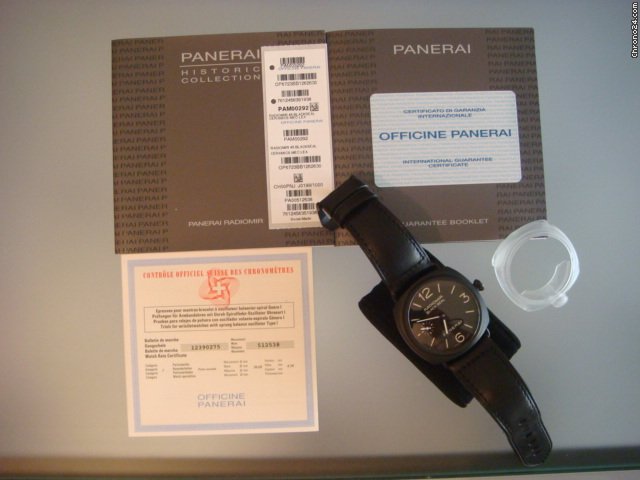 replica Panerai Radiomir Black Seal Pig Dial 292J Torpedo WATCHES 1