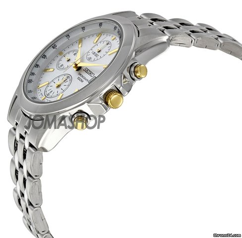 Seiko Stainless Steel Chronograph Mens Watch SNDC11 WATCHES 2