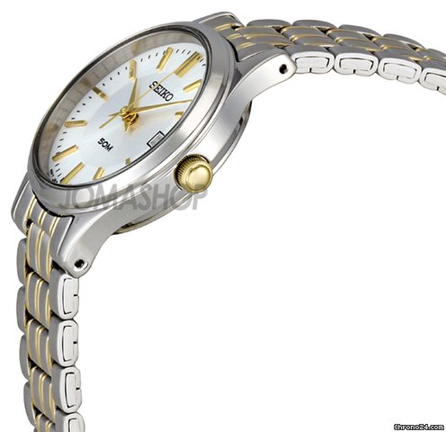 Seiko Two-tone Stainles Steel Silver Dial Ladies Watch SXDC39 WATCHES 2