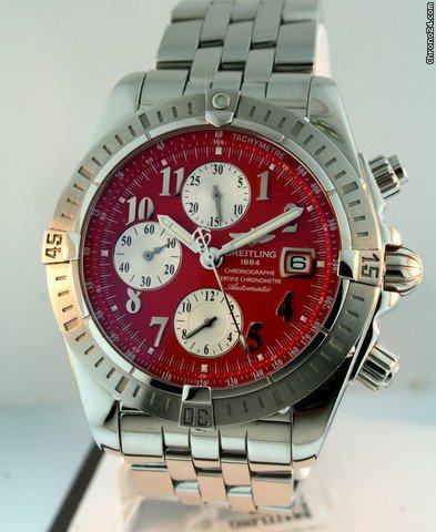 replica Breitling Evolution Chronomat A13356 Pre-owned WATCHES 1