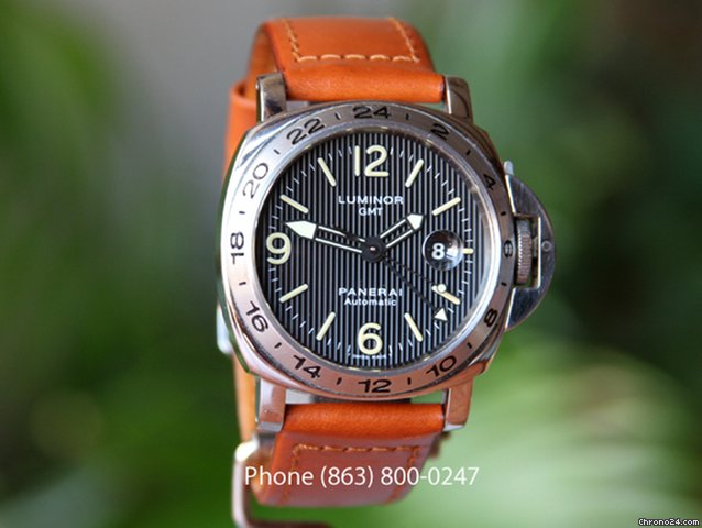replica Panerai PAM 29 A Luminor Marina GMT Tuxedo Dial T Swiss T Dial WATCHES 1