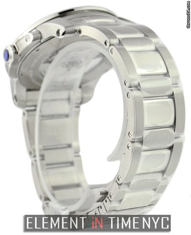 replica Cartier Calibre Stainless Steel Silver Dial NIB WATCHES 1