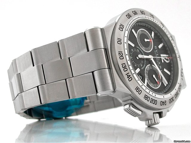 Bulgari Herren "DIAGONO PROFESSIONAL" Edelstahl Automatik WATCHES 2