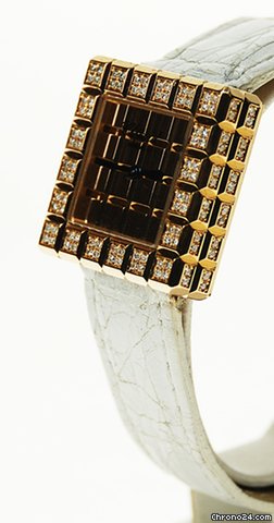 Chopard ICE CUBE 18K YELLOW GOLD, QUARTZ 12/7407 WATCHES 2