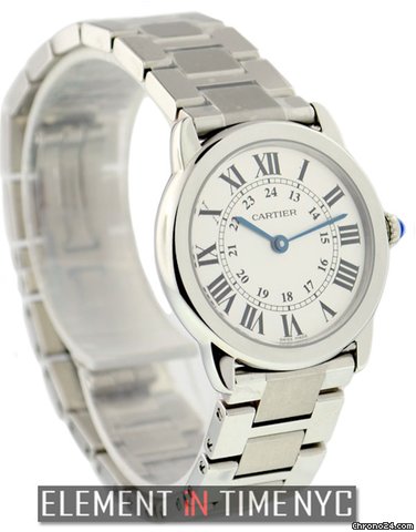 Cartier Ronde Solo 29mm W6701004 NIB WATCHES 2