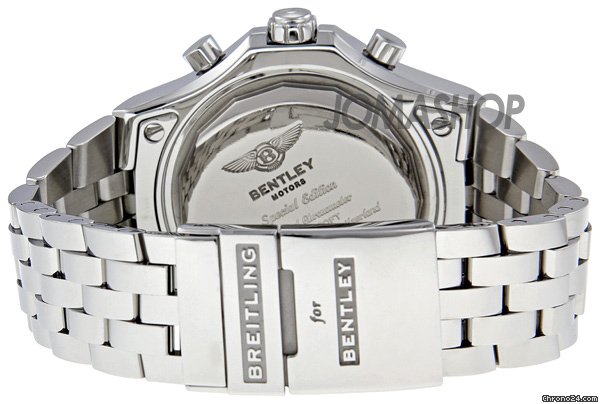 replica Breitling Bentley GMT Bronze Dial Stainless Steel Mens Watch A4736212-Q554SS WATCHES 1