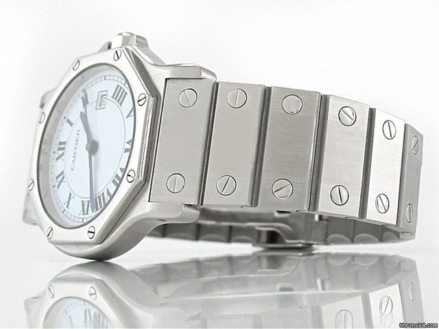 replica Cartier Damen "SANTOS" Edelstahl Automatik WATCHES 1