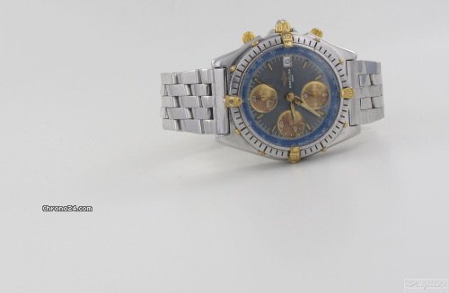 Breitling Chronomat Stahl / Gold mit Pilotband in Stahl WATCHES 2