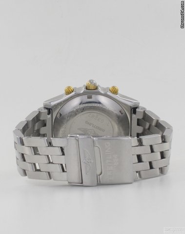 replica Breitling Chronomat Stahl / Gold mit Pilotband in Stahl WATCHES 1