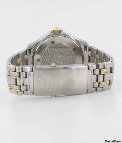 replica Omega Seamaster Stahl & 18k Gold Automatik WATCHES 1