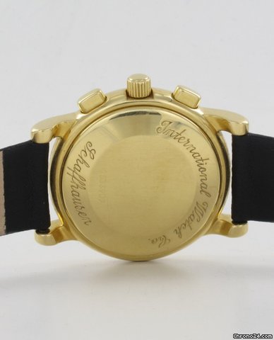IWC Chrono Herrenuhr in 18k Gelbgold WATCHES 2