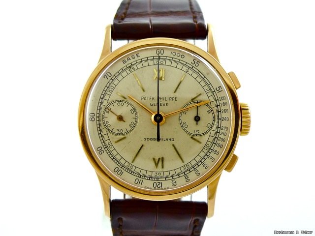replica Patek Philippe Chronograph, Reference 533, 18k Rose Gold WATCHES 1