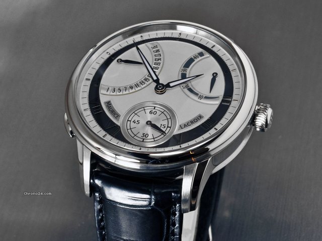 replica Maurice Lacroix Masterpiece Calendrier Retrograde - sold WATCHES 1