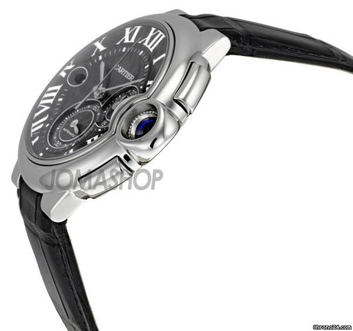 Cartier Ballon Bleu Black Dial Chronograph Mens Watch W6920052 WATCHES 2