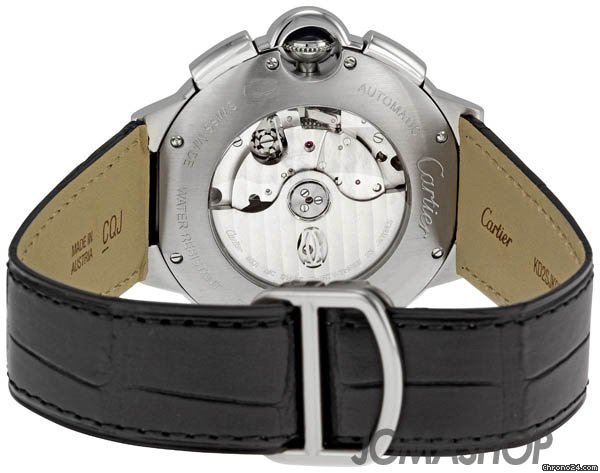 replica Cartier Ballon Bleu Black Dial Chronograph Mens Watch W6920052 WATCHES 1