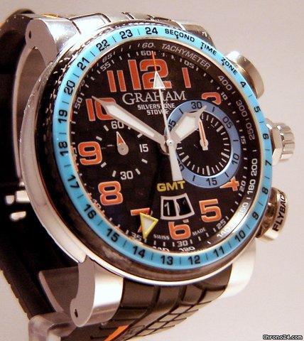Graham GRAND SILVERSTONE STOWE RACING CRONO ACCIAIO WATCHES 2