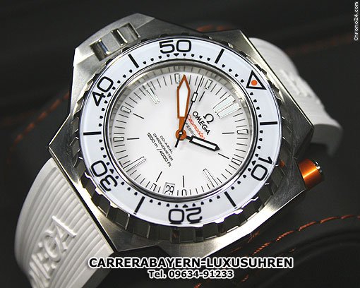 Omega Seamaster Ploprof wei es ZB Stahl/Kautschuk WATCHES 2
