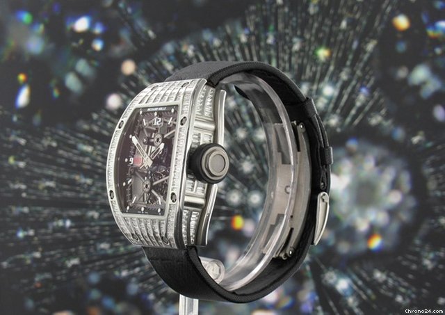 Richard Mille Skeleton Tourbillon Baguette Case WATCHES 2